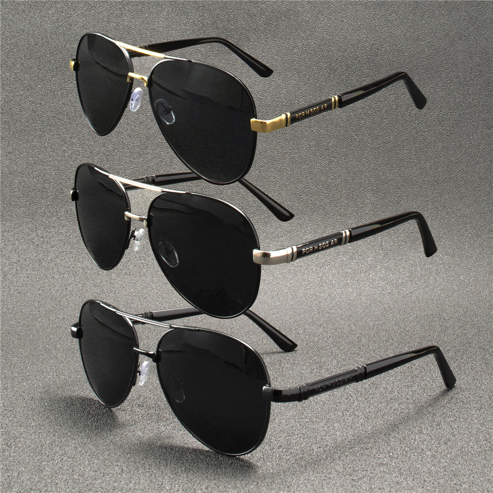 Sunglasses Aviator Polarized - 3PCS Polarized Sunglasses Men Metail Frame
