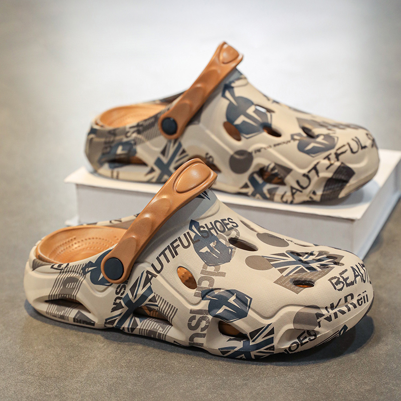 Espadrille Slip On - Men's Summer Outdoor Wear Clog Shoes