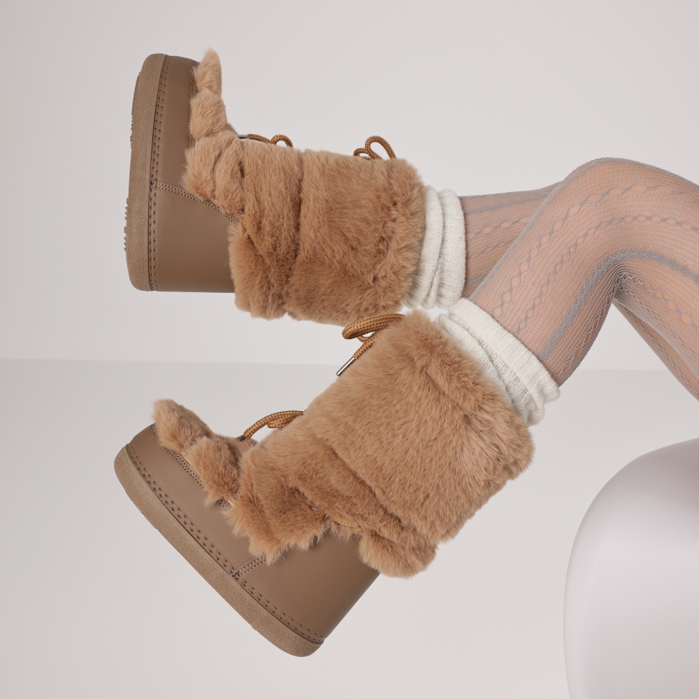 Furry Boots For Women Round To - đánh giá và giá Espadrille Slip On