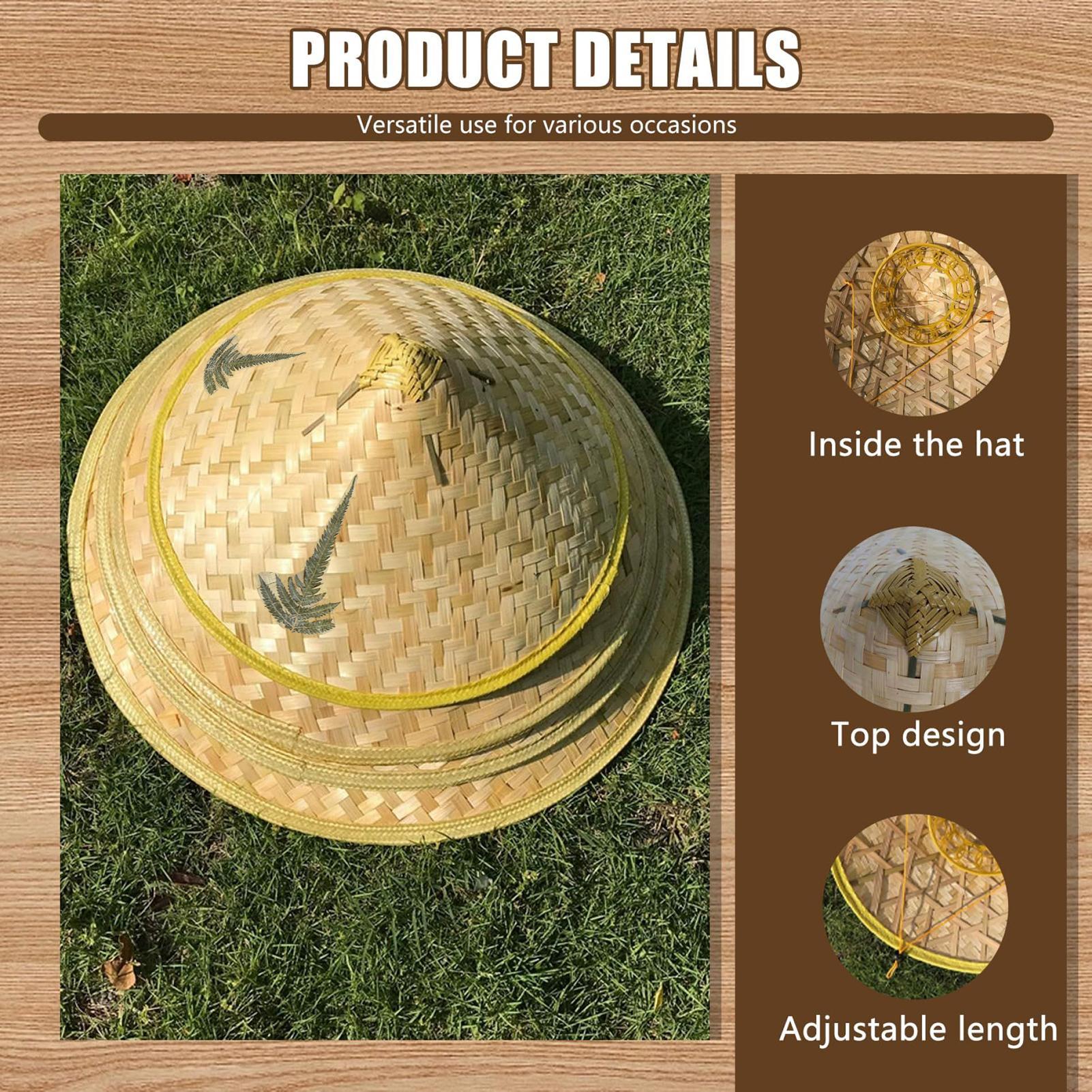 Chinese Straw Hat Handmade Rat - đánh giá và giá Bucket Hat Straw