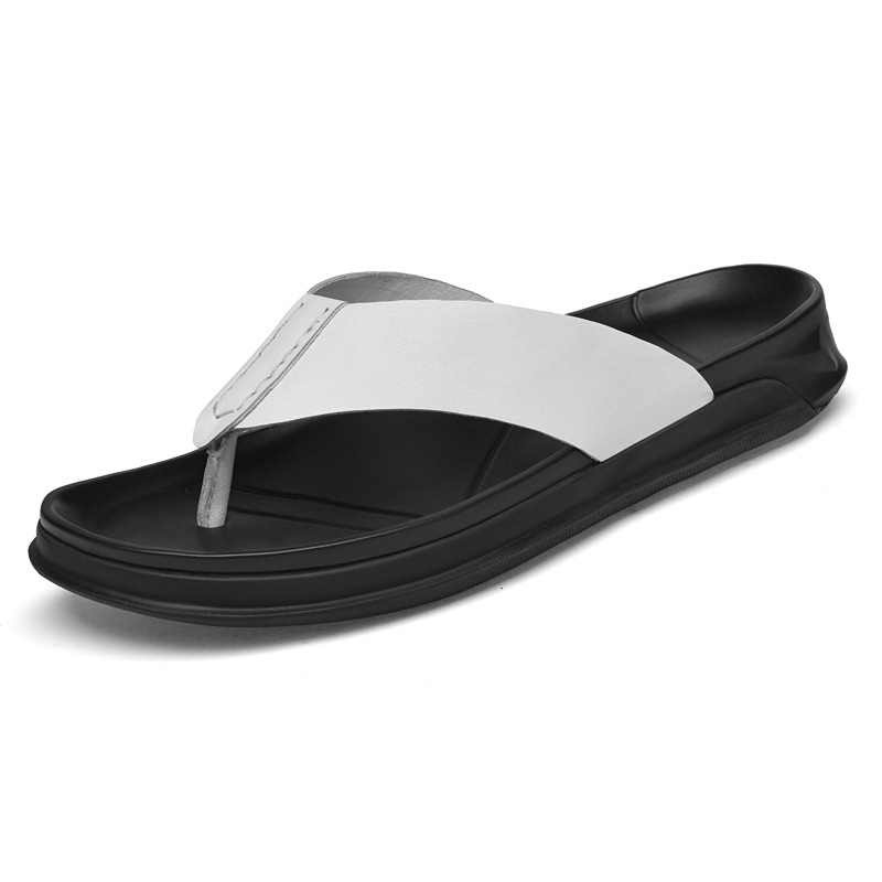 Men's Summer Genuine leather S - đánh giá và giá Flip Flop Leather Men