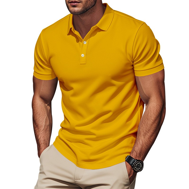 Casual Slim Fit Shirt Short Sl - đánh giá và giá Polo Shirt Pique